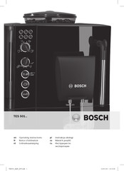 Bosch TES50159 Operating Instructions Manual