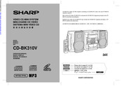 Sharp CD-BK310V Operation Manual