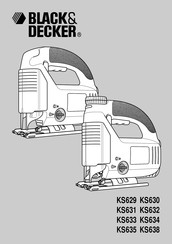 Black & Decker KS634S T2 Manual