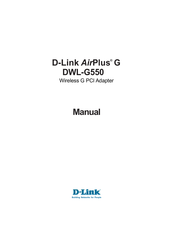 D-Link DWL-G550 Manual