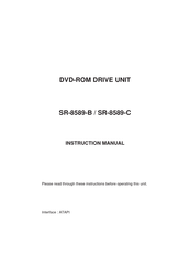 Panasonic SR-8589-B Instruction Manual