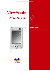 ViewSonic Pocket PC V36 User Manual