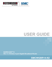 SMC Networks Edge-corE NETWORKS BARRICADE SMCWGBR14-N2 User Manual