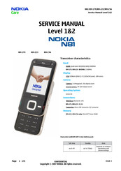 Nokia RM-256 Service Manual