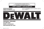 DeWalt DWE46044 Instruction Manual