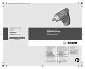 Bosch 06019A2101 Original Instructions Manual