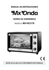 Mx Onda MX-HC2178 Instruction Manual