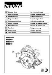 Makita HS7101K Instruction Manual