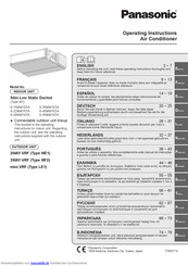 Panasonic S-28MM1E5B Operating Instructions Manual