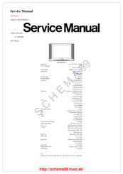 Panasonic TC-29PS60K Service Manual
