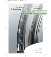 Electrolux EWF 6020 W User Manual
