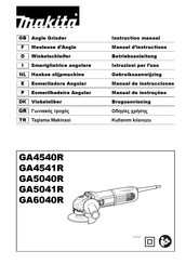 Makita GA5040RZ1 Instruction Manual