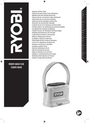 Ryobi RBR180013 Original Instructions Manual