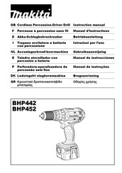Makita BHP442ZX Instruction Manual