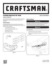 Craftsman 19A30041791 Installation Manual
