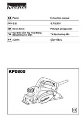 Makita KP0800X Instruction Manual