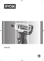 Ryobi RDG18C Manual