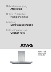 Atag WS902 EM Series Instructions For Use Manual