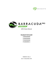 Seagate BARRACUDA PRO ST4000DM008 Product Manual