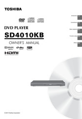 Toshiba SD-4010 Owner's Manual
