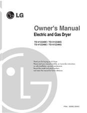 LG TD-V12240G Owner's Manual