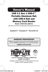 Tripp Lite U460-002-2AM-C1 Owner's Manual