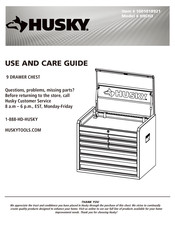 Husky 1001018921 Use And Care Manual