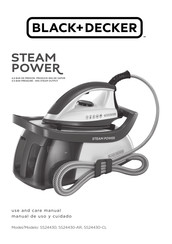 Black & Decker Steam Power SS24430-AR Use And Care Manual