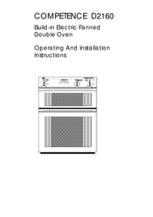 AEG COMPETENCE D2160B Operating And Installation Instructions