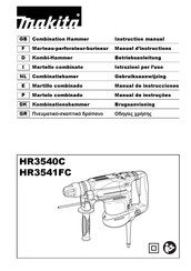Makita HR3541FCX Instruction Manual