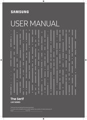 Samsung Serif QE43LS01R User Manual