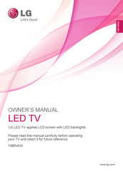 LG 19MN43A Owner's Manual