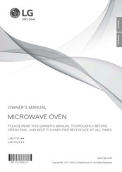 LG LMV1763 Series Owner's Manual