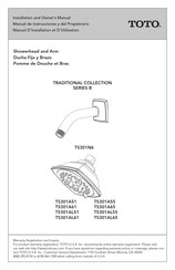Toto TRADITIONAL TS301AL61 Installation And Owner's Manual