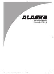 ALASKA RG1210 Instruction Manual