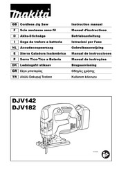 Makita DJV182ZJ Instruction Manual