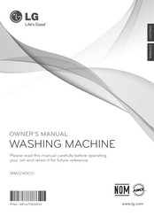 LG WM2240CS1 Owner's Manual