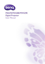 BenQ MW529E User Manual