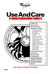 Whirlpool LSR6132EZ0 Use And Care Manual