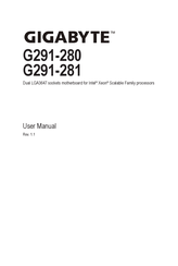 Gigabyte G291-280 User Manual