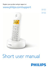 Philips B1551W/FR Short User Manual