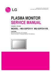 LG MU-50PZ41V Service Manual