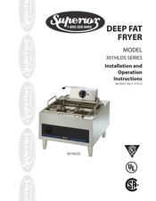 Superior 301HLDS Series Assembly, Installation And Operation Instructions