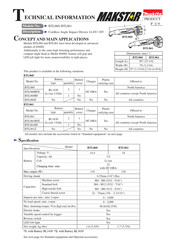 Makita MAKSTAR BTL061RF Technical Information