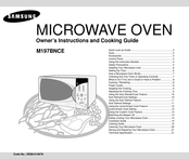 Samsung M197BNCE Owner's Instructions And Cooking Manual