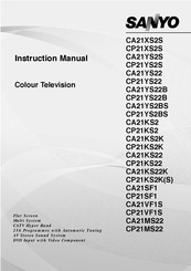 Sanyo CA21XS2S Instruction Manual