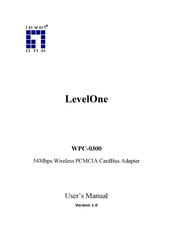 Levelone WPC-0300 User Manual