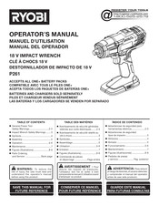 RIDGID P261 Operator's Manual