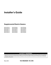 Trane BAYHTRV425 Installer's Manual