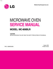 LG MC-806BLR Service Manual